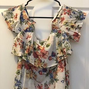 Off the shoulder with strap closet shirt